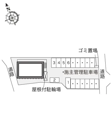 ★手数料０円★広島市東区戸坂出江１丁目　月極駐車場（LP）